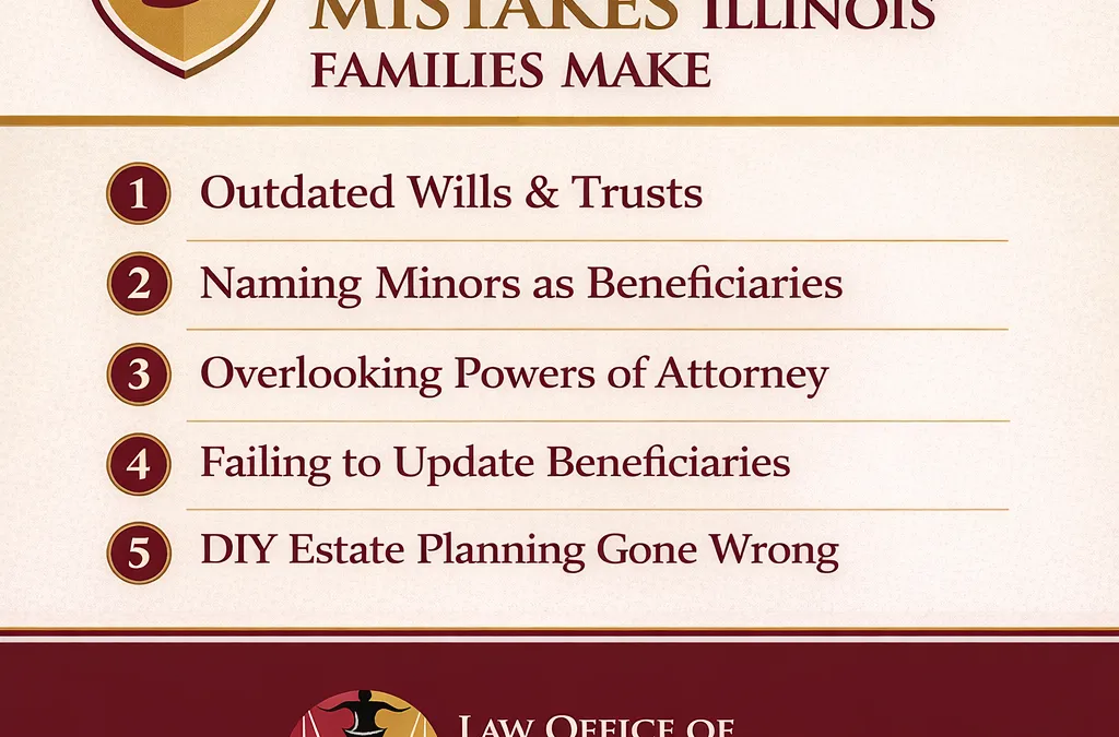 5 Common Estate Planning Mistakes Illinois Families Make (and How to Avoid Them)