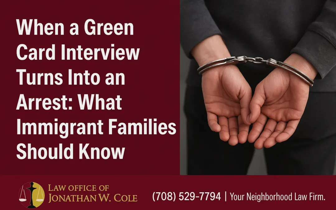 When a Green Card Interview Turns Into an Arrest: What Immigrant Families Should Know