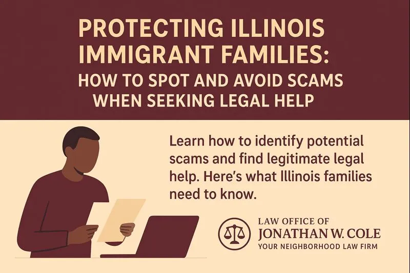 Protecting Illinois Immigrant Families: How to Spot and Avoid Scams When Seeking Legal Help