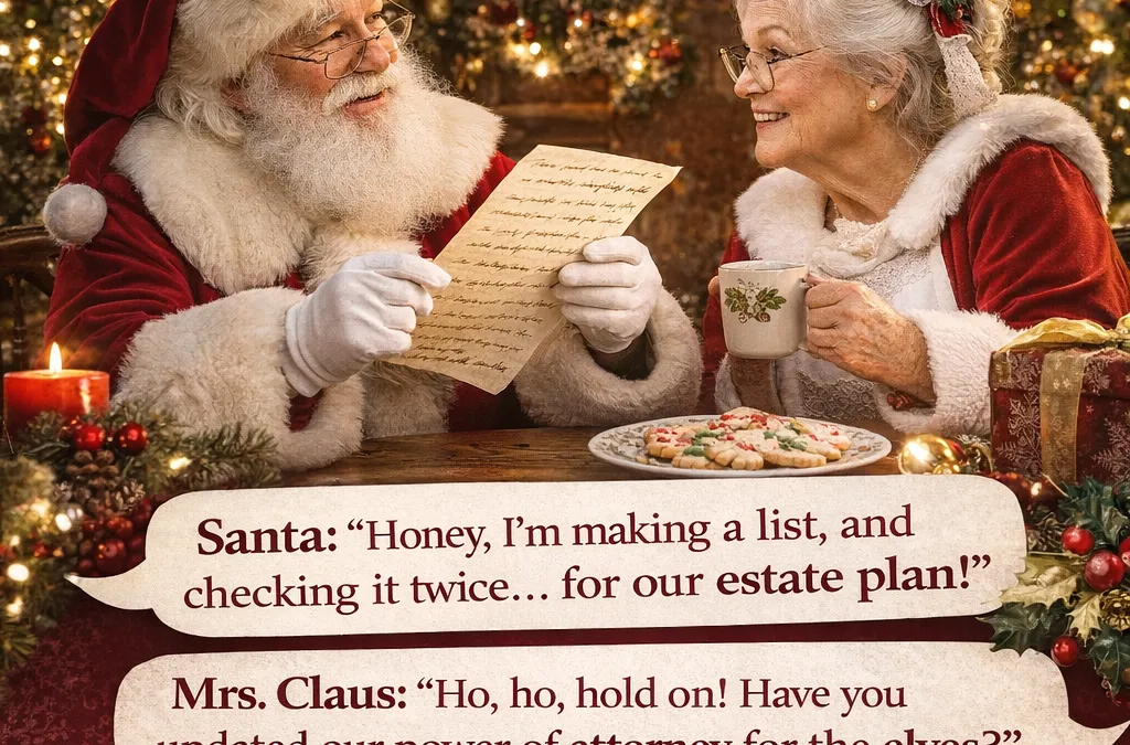 A Christmas Conversation at the North Pole: Santa, Mrs. Claus, and Estate Planning 🎄