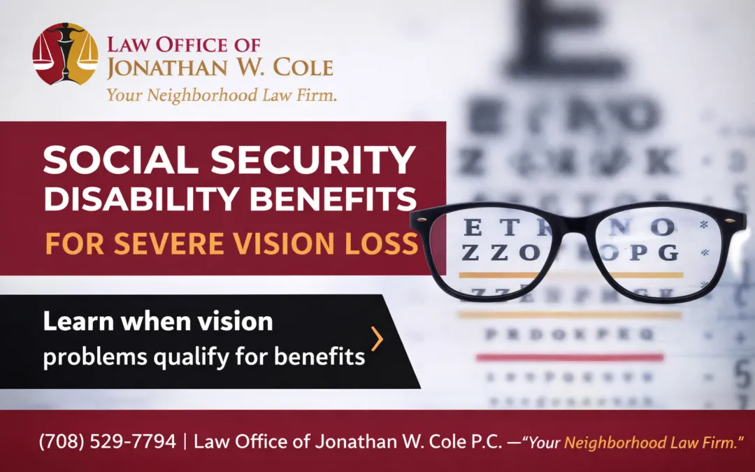 When Vision Loss Qualifies for Social Security Disability Benefits