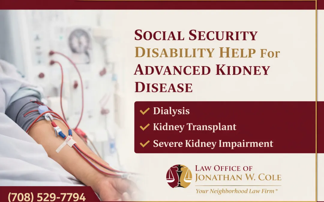 When Chronic Kidney Disease Qualifies for Social Security Disability Benefits