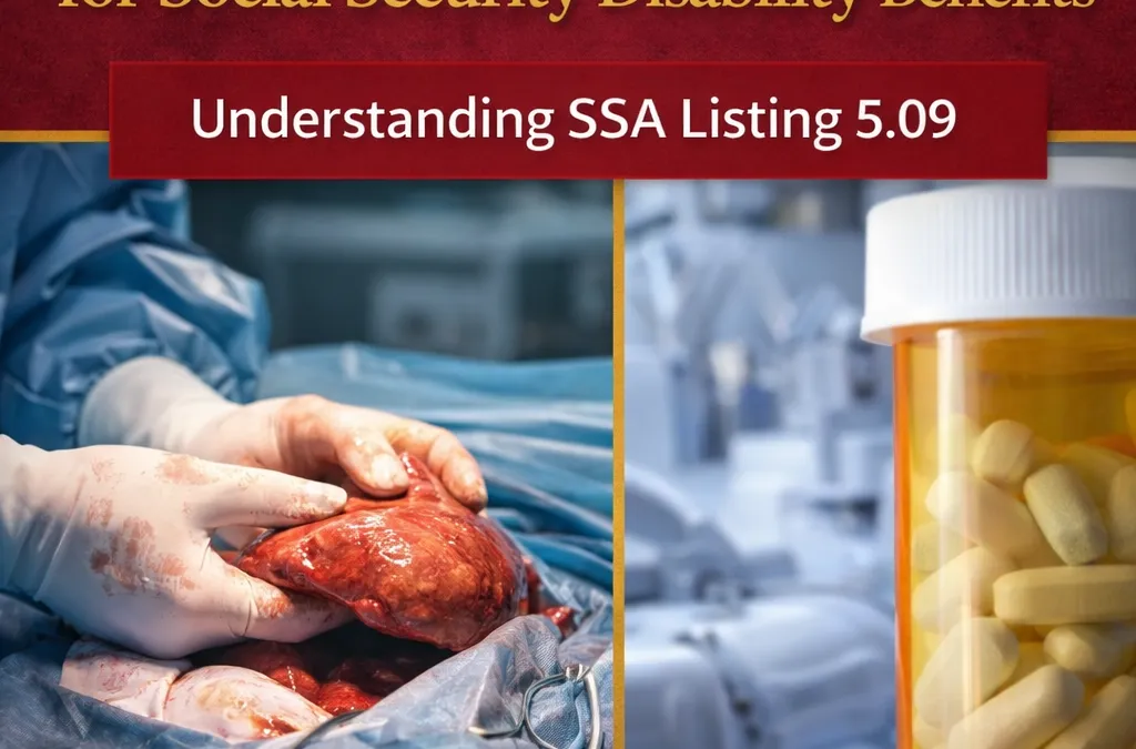 When a Liver Transplant Qualifies for Social Security Disability Benefits