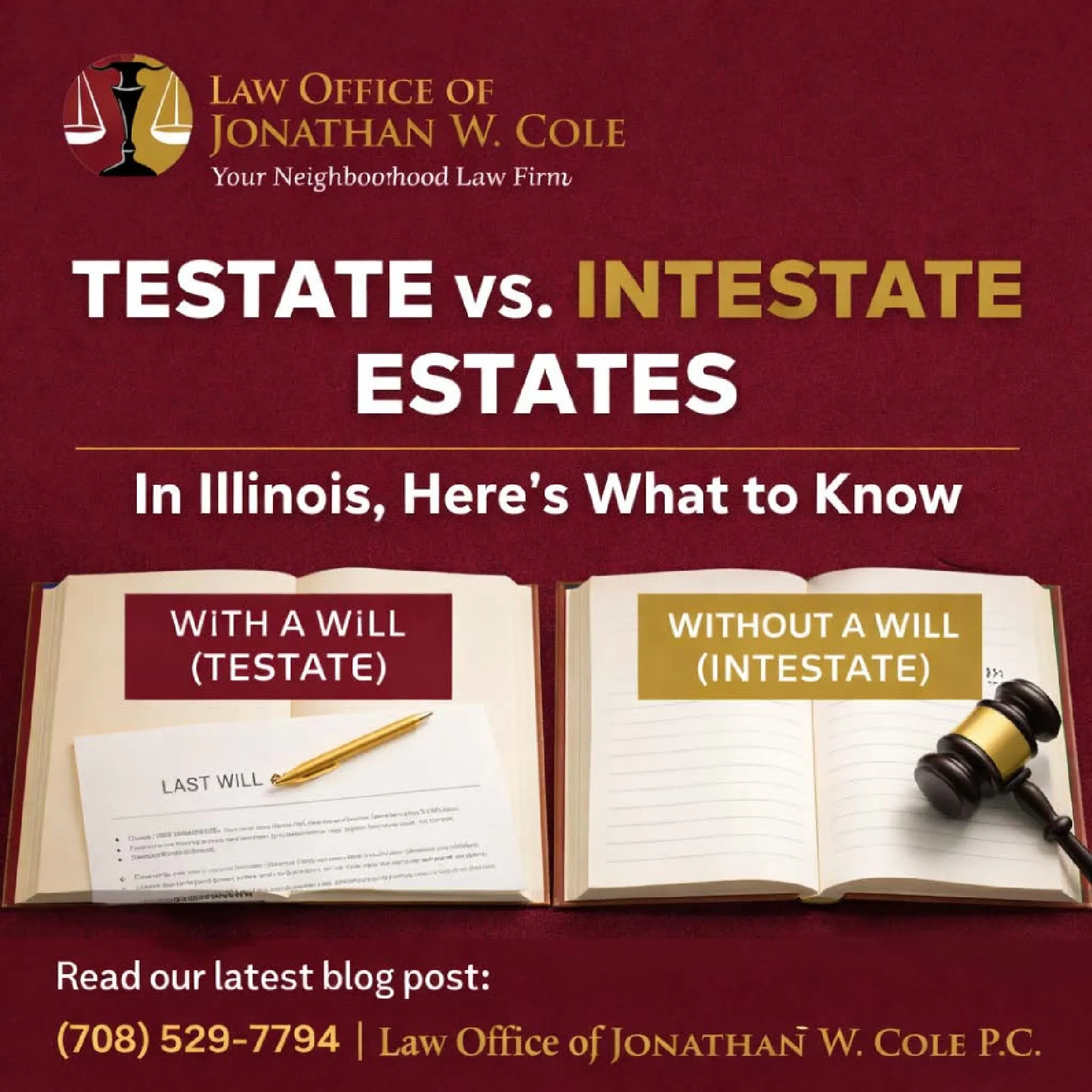 Testate vs. Intestate Estates in Illinois: What’s the Difference, and Why It Matters!