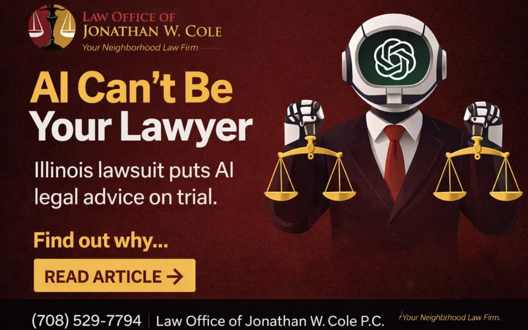 Why You Shouldn’t Let AI Act as Your Attorney, A Cautionary Tale from Illinois