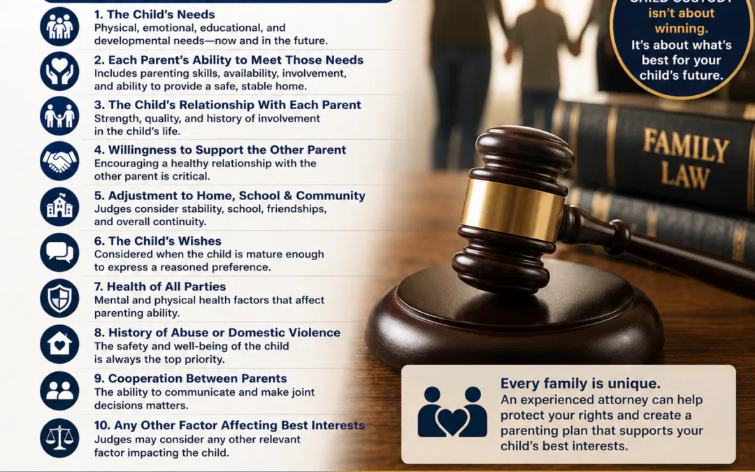 How Illinois Judges Decide Child Custody: Key Factors Parents Should Know