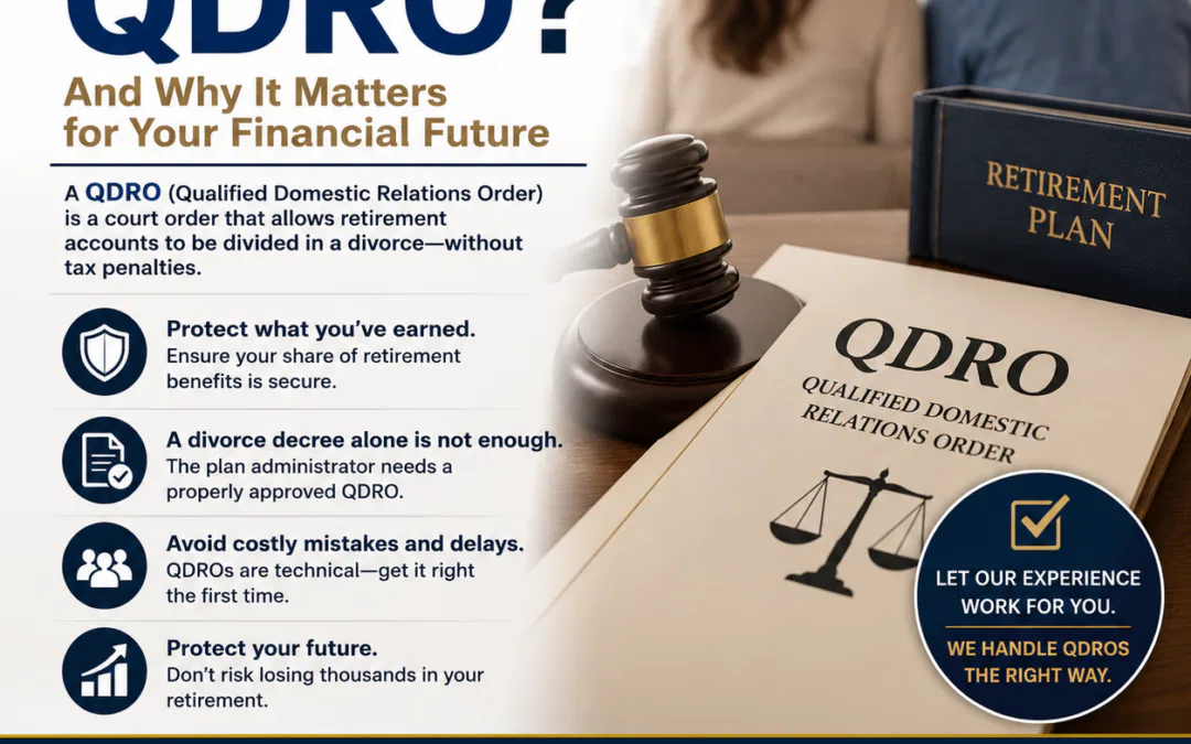 What Is a QDRO, and Why It Matters in an Illinois Divorce?