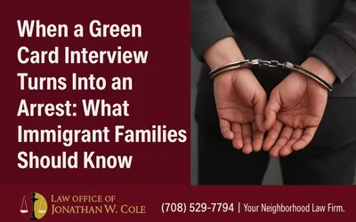 When a Green Card Interview Turns Into an Arrest: What Immigrant Families Should Know