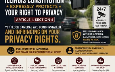Illinois Constitution vs. License Plate Cameras: Are Flock Cameras Infringing on Your Right to Privacy?