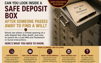 Can You Look Inside a Safe Deposit Box After Someone Passes Away to Find a Will?